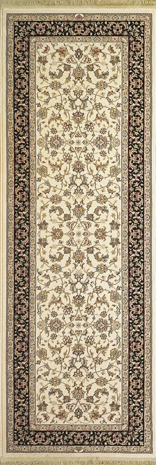 Dynamic Rug Ivory Dynamic Rugs Brilliant 72284 Ivory Traditional Machine-Made Rug ...