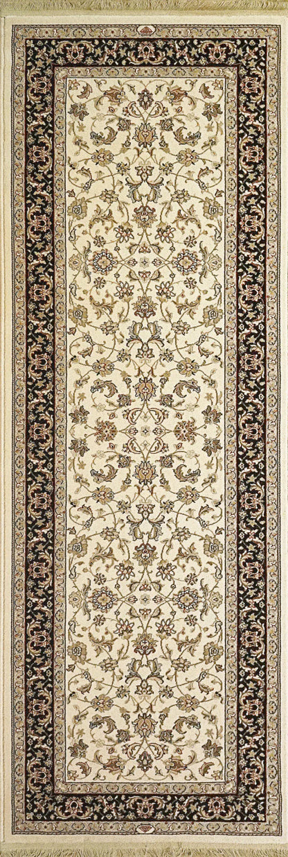 Dynamic Rugs Brilliant 72284 Ivory Traditional Machine-Made Rug
