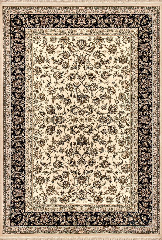 Dynamic Rugs Brilliant 72284 Ivory Traditional Machine-Made Rug