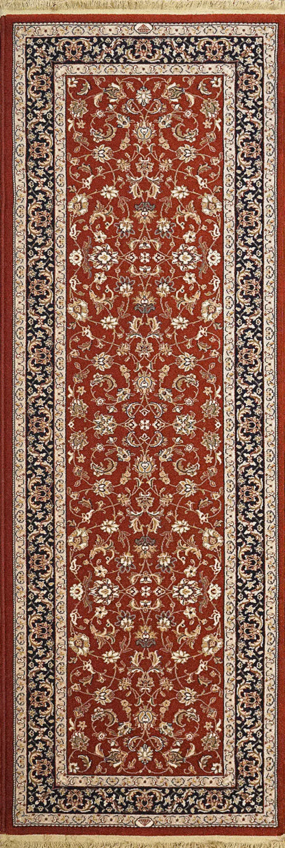 Dynamic Rugs Brilliant 72284 Red Traditional Machine-Made Rug