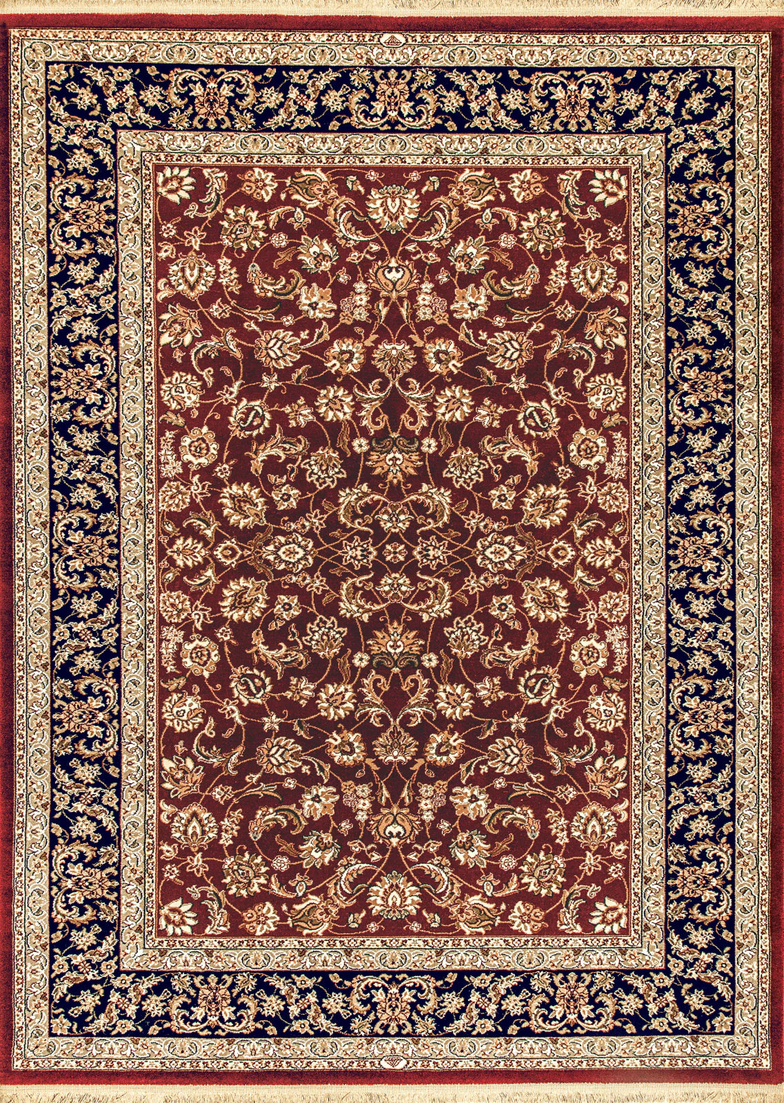 Long Red Rugs Dynamic Rugs Brilliant 72284 Red Traditional Machine-Made Rug – Atlanta ...