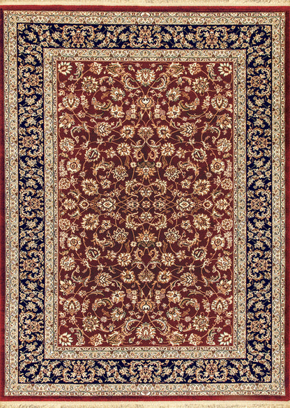 Dynamic Rugs Brilliant 72284 Red Traditional Machine-Made Rug