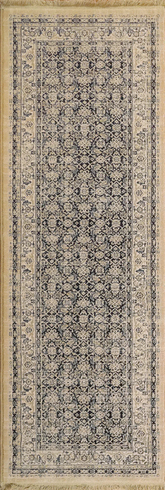 Dynamic Rugs Brilliant 72407 Navy Traditional Machine-Made Rug