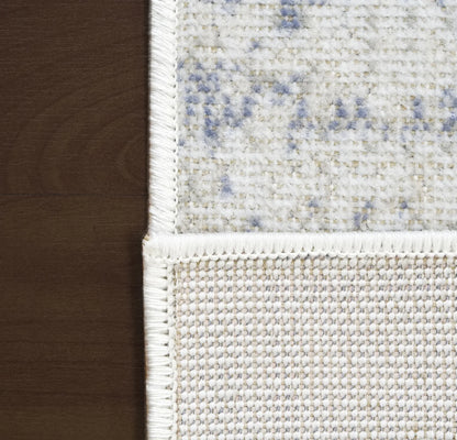 Dynamic Rugs Bristol 5122 Light Blue Contemporary Machine-Made Rug