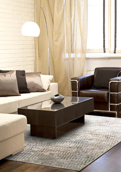 Dynamic Rugs Capella 7920 Ivory Multi   Modern Machine-Made Rug