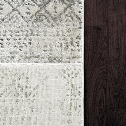 Dynamic Rugs Capella 7925 Grey Gold   Modern Machine-Made Rug