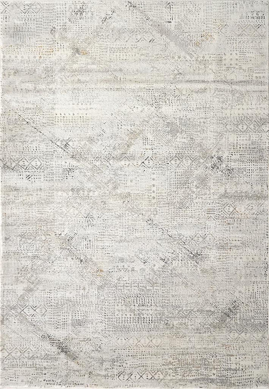 Dynamic Rugs Capella 7925 Grey Gold   Modern Machine-Made Rug