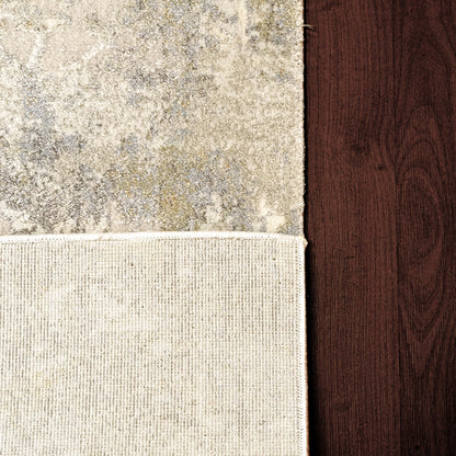 Dynamic Rugs Castilla 3534 Cream Silver Modern Machine-Made Rug