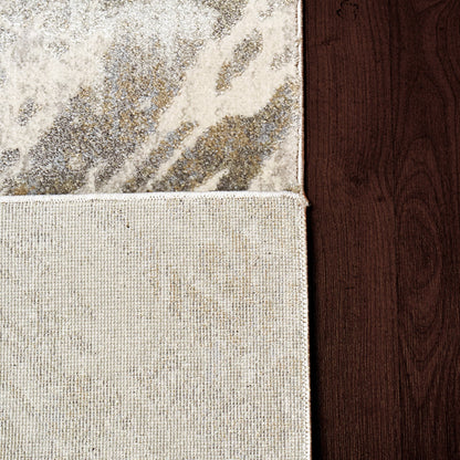 Dynamic Rugs Castilla 3537 Cream Grey Modern Machine-Made Rug