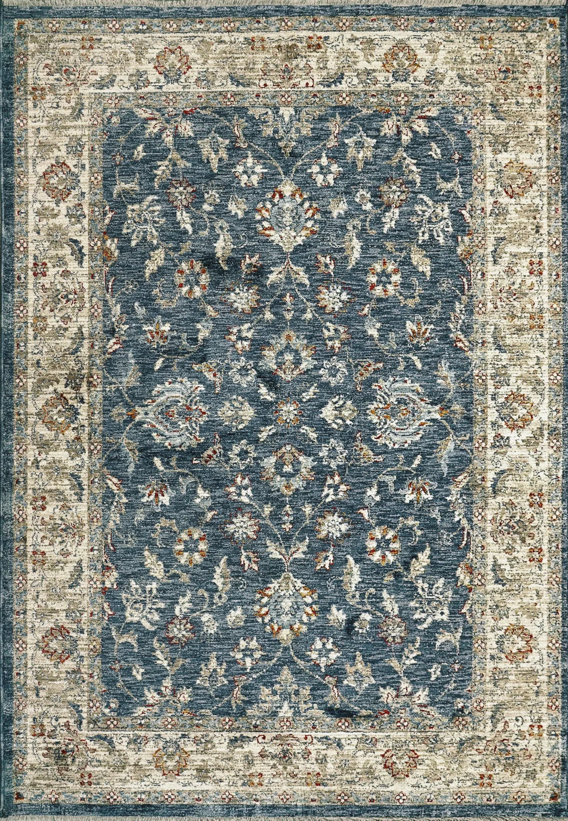 Dynamic Rugs Dakota 6640 Blue Multi Traditional Machine-Made Rug