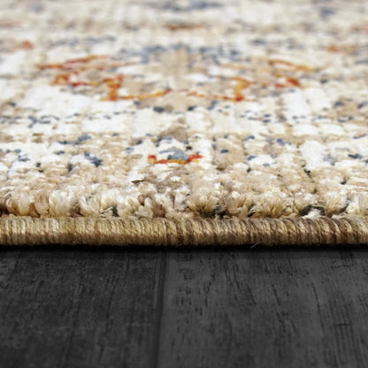 Dynamic Rugs Dakota 6640 Ivory Multi Traditional Machine-Made Rug