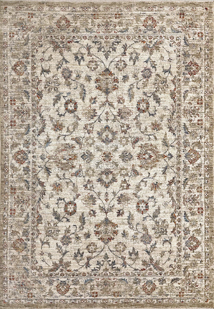 Dynamic Rugs Dakota 6640 Ivory Multi Traditional Machine-Made Rug
