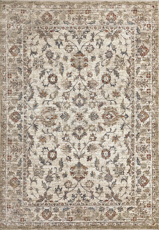 Dynamic Rugs Dakota 6640 Ivory Multi Traditional Machine-Made Rug