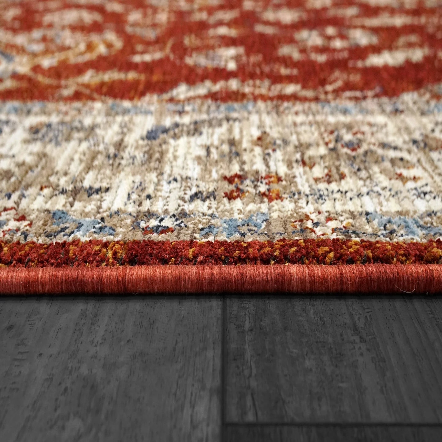 Dynamic Rugs Dakota 6640 Red Multi Traditional Machine-Made Rug