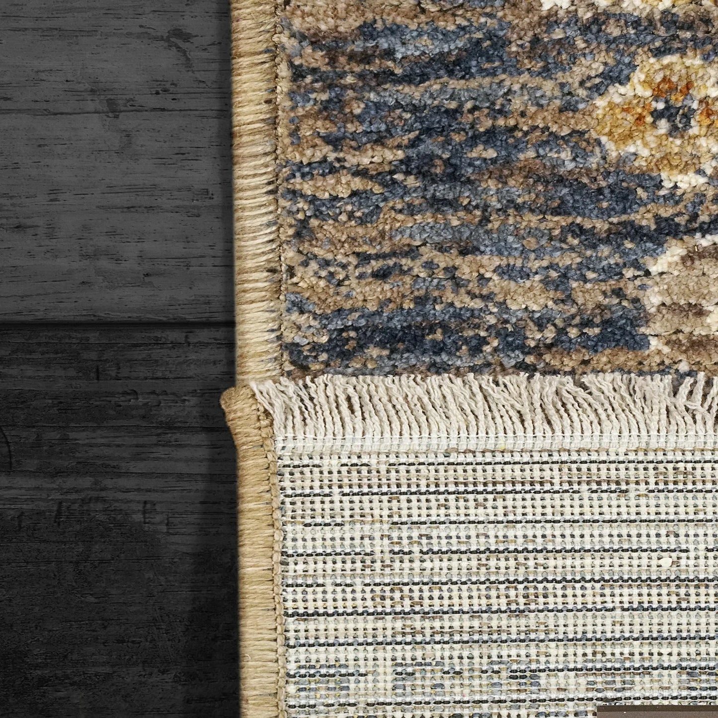 Dynamic Rugs Dakota 6642 Blue Multi Transitional Machine-Made Rug