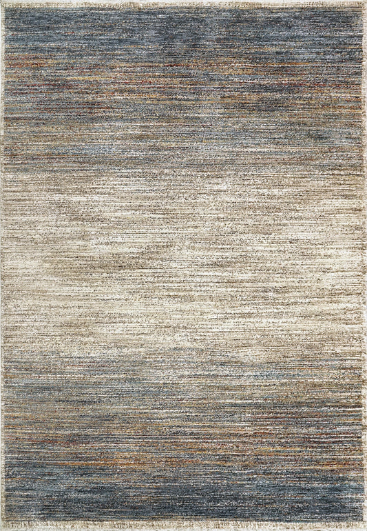 Dynamic Rugs Dakota 6643 Cream Blue Modern Machine-Made Rug