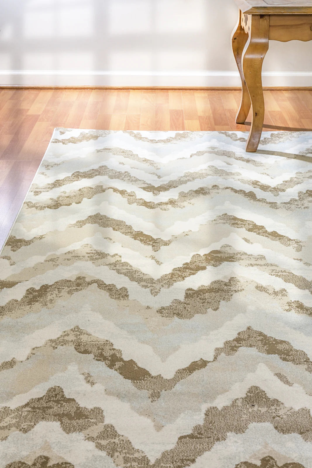 Dynamic Rugs Melody 985018 Ivory Contemporary Machine-Made Rug
