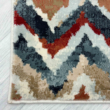 Dynamic Rugs Melody 985018 Multi Contemporary Machine-Made Rug