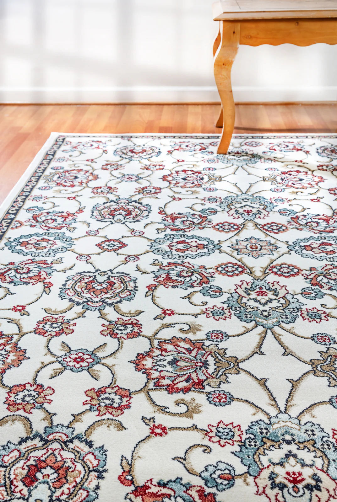 Dynamic Rugs Melody 985020 Ivory Traditional Machine-Made Rug