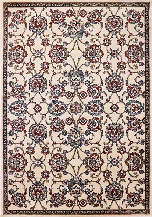 Dynamic Rugs Melody 985020 Ivory Traditional Machine-Made Rug