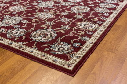 Dynamic Rugs Melody 985020 Red Traditional Machine-Made Rug