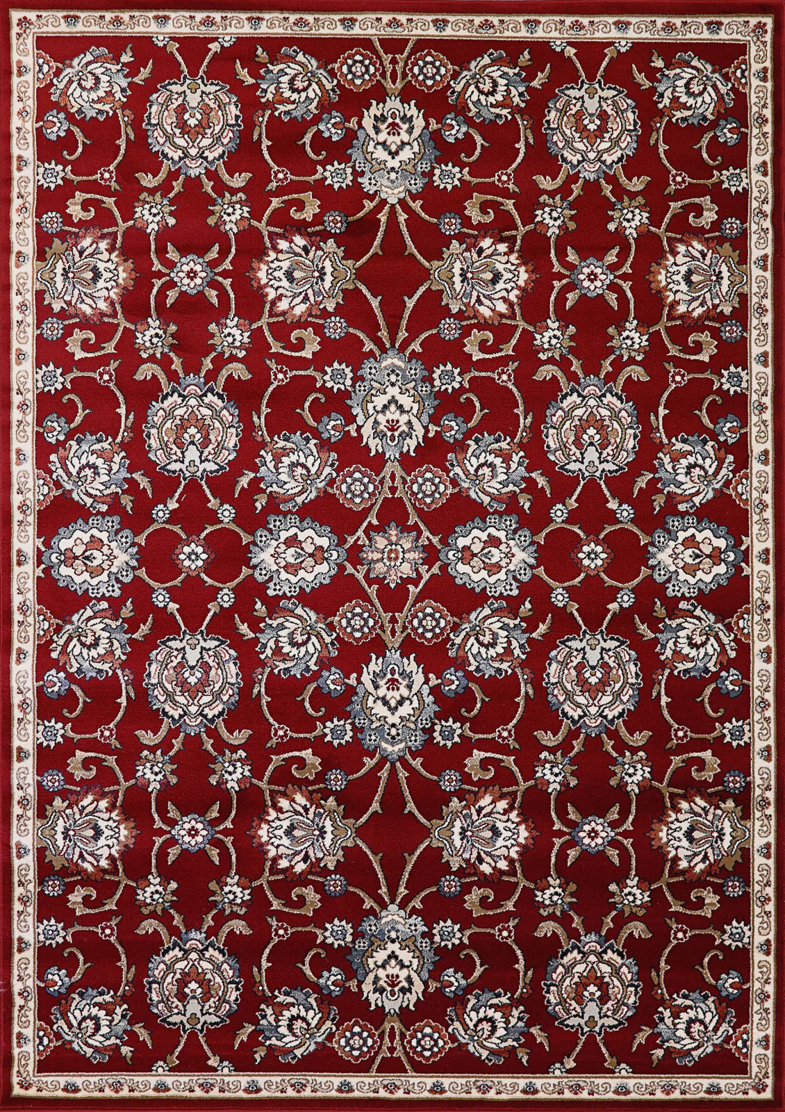 Dynamic Rugs Melody 985020 Red Traditional Machine-Made Rug