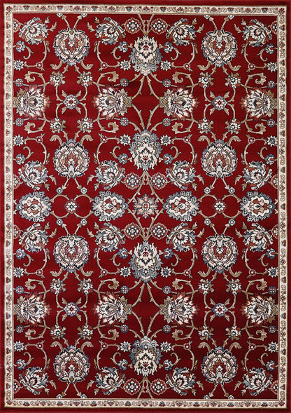 Dynamic Rugs Melody 985020 Red Traditional Machine-Made Rug