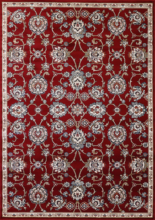 Dynamic Rugs Melody 985020 Red Traditional Machine-Made Rug