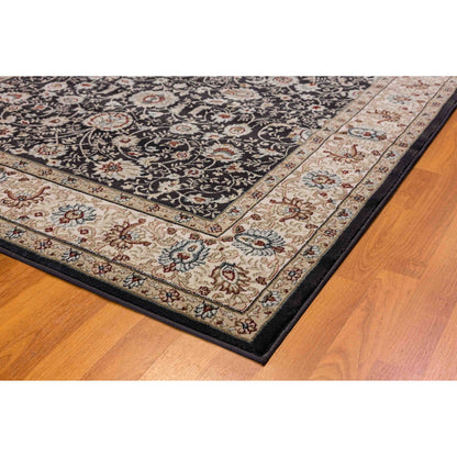 Dynamic Rugs Melody 985022 Anthracite Traditional Machine-Made Rug