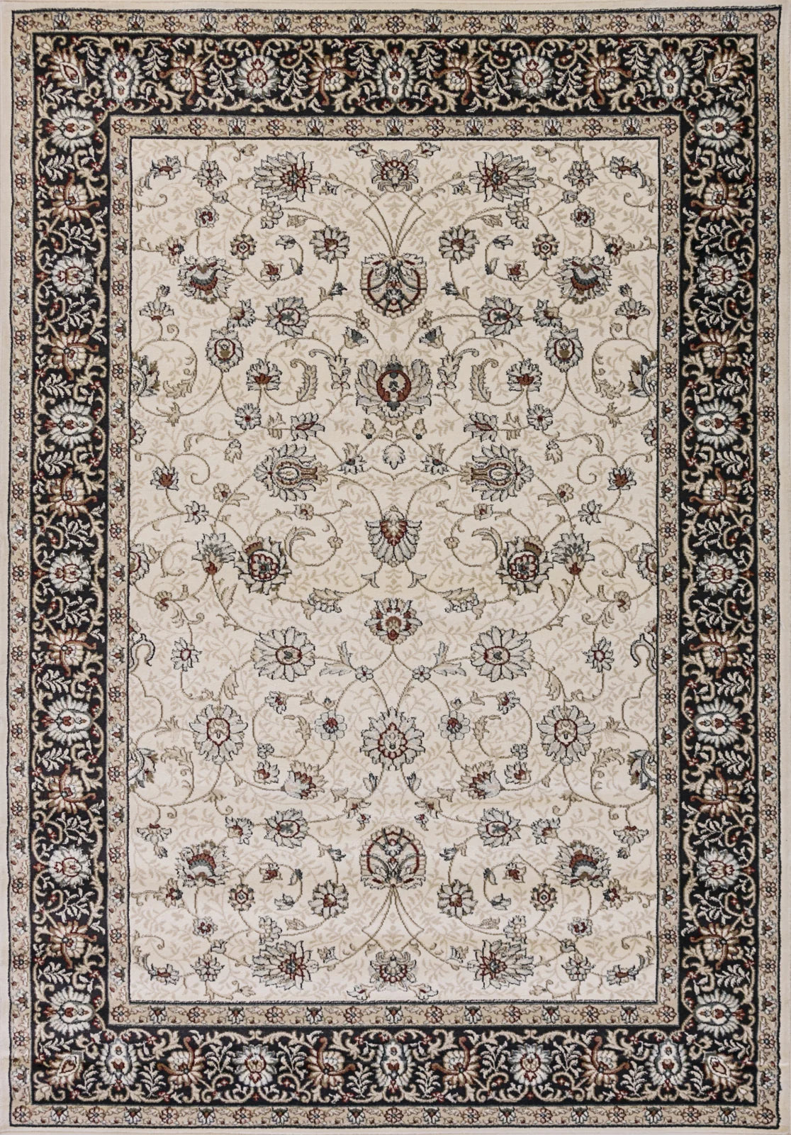 Dynamic Rugs Melody 985022 Ivory Traditional Machine-Made Rug