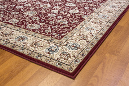 Dynamic Rugs Melody 985022 Red Traditional Machine-Made Rug