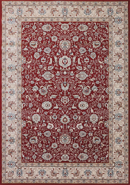 Dynamic Rugs Melody 985022 Red Traditional Machine-Made Rug