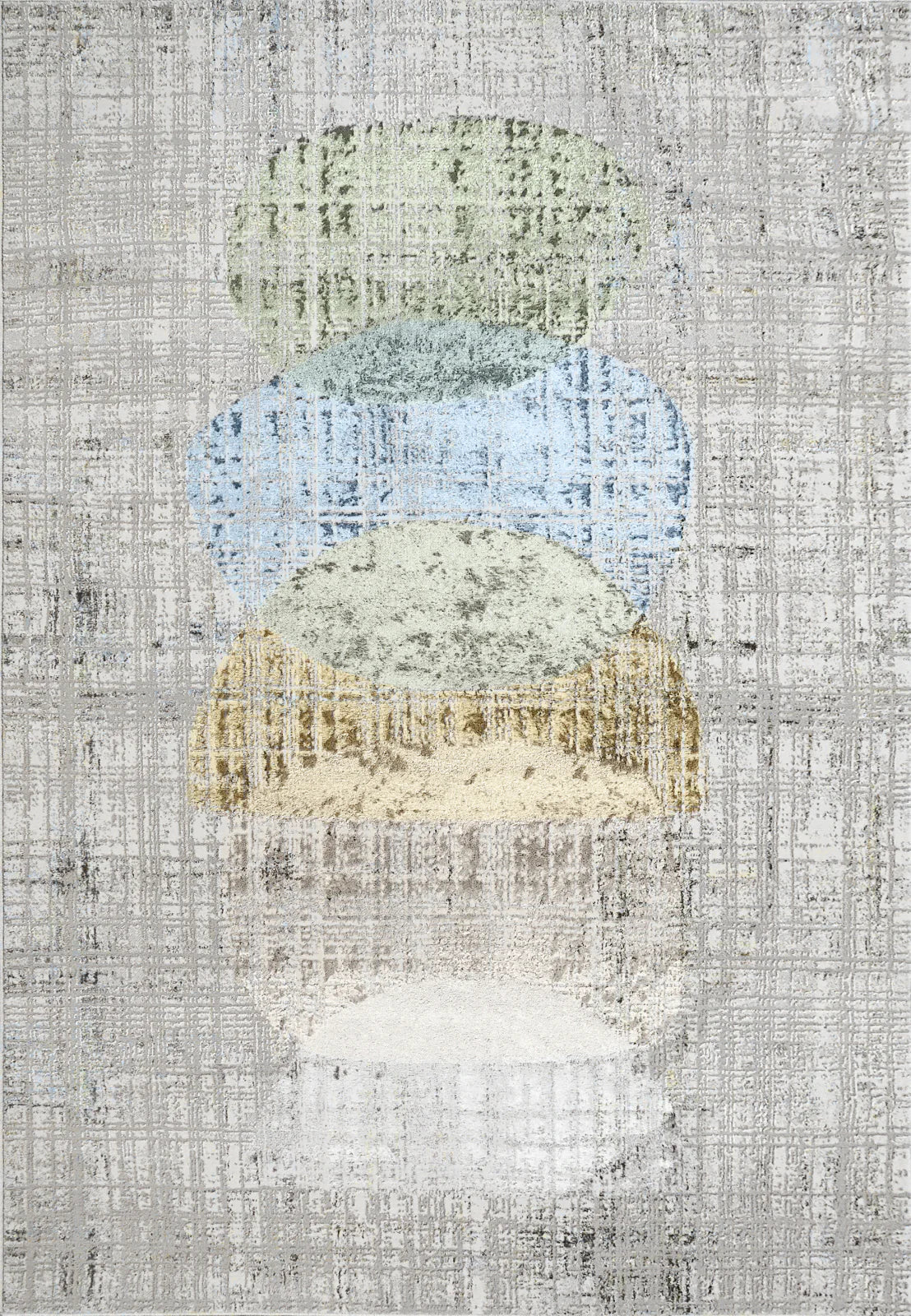 Dynamic Rugs Merit 6656 Grey Multi Modern Machine-Made Rug