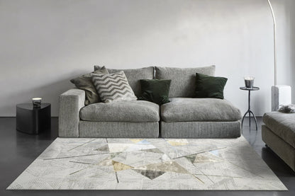 Dynamic Rugs Merit 6658 Grey Multi Modern Machine-Made Rug