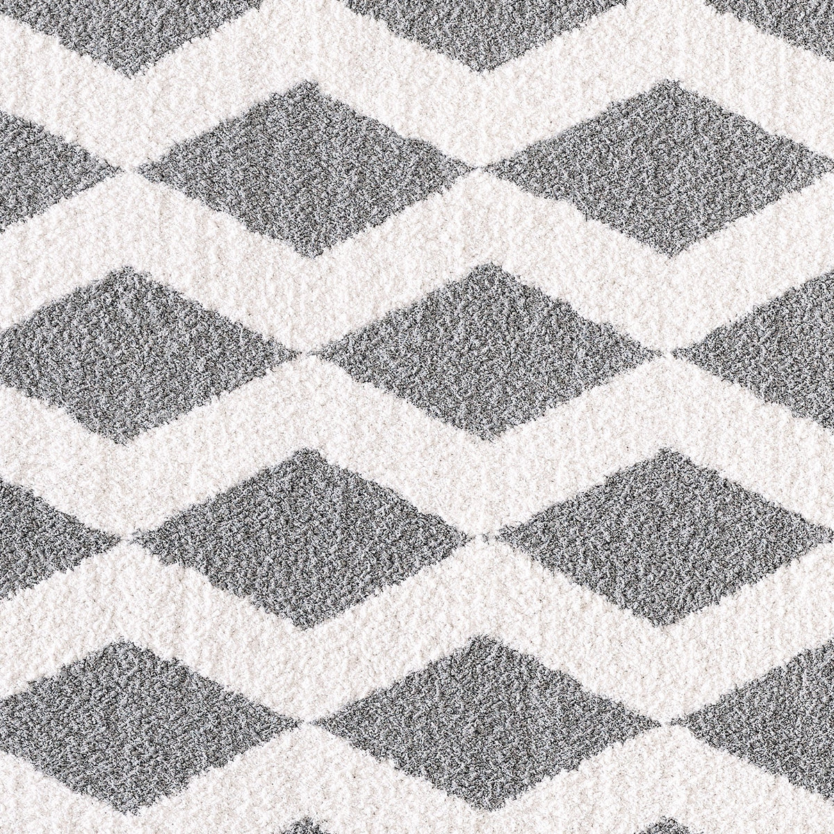 White Shack Rugs Dynamic Rugs Silky Shag 5904 White Contemporary Machine-Made Rug ...