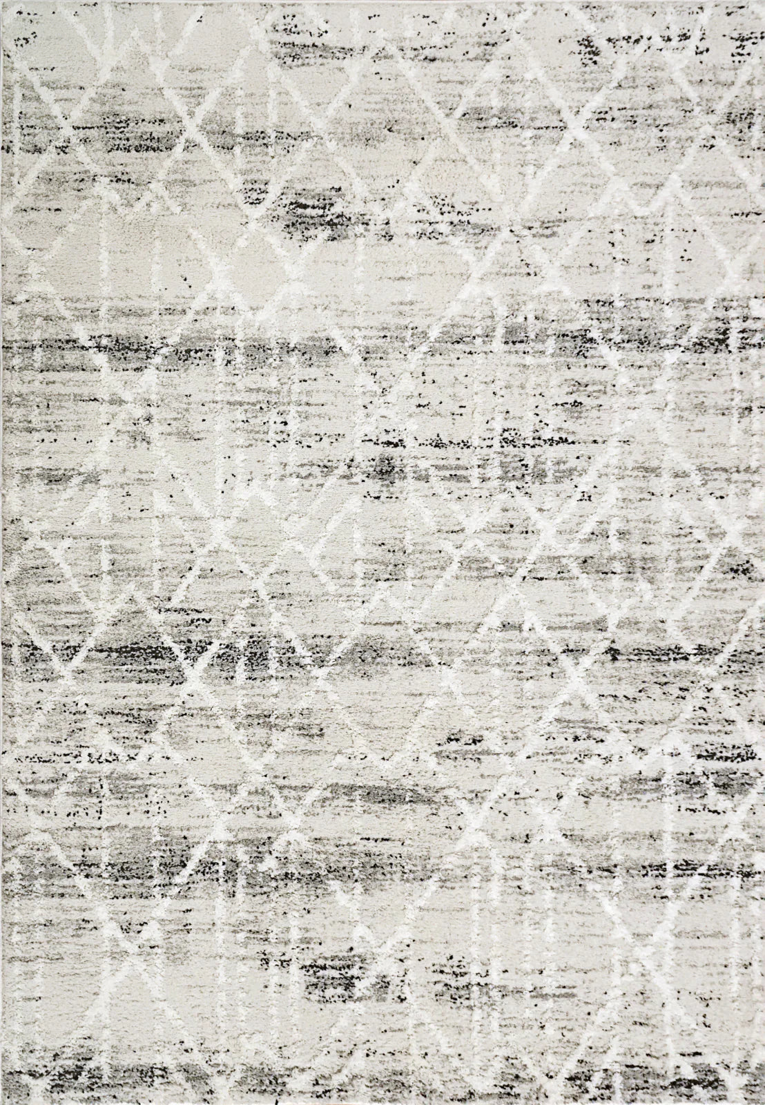 Dynamic Rug Ivory Dynamic Rugs Troya 4604 Ivory Grey Contemporary Machine-Made Rug ...