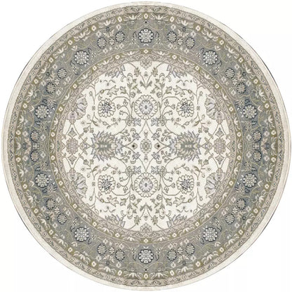 Dynamic Rugs Yazd 2803 Ivory Grey Traditional Machine-Made Rug