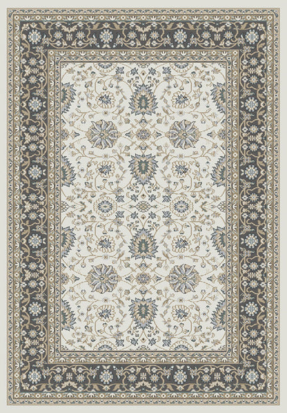 Dynamic Rugs Yazd 2803 Ivory Grey Traditional Machine-Made Rug