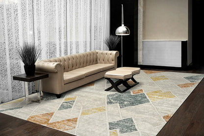 Dynamic Rugs Zahara 4411 Multi Modern Machine-Made Rug