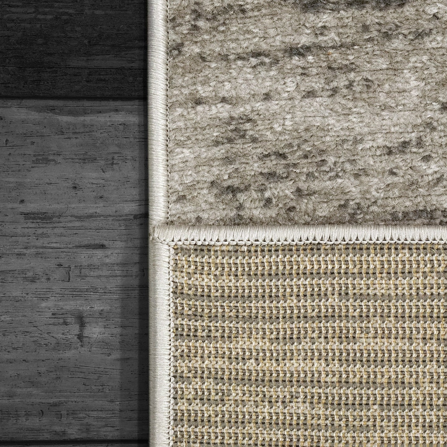 Dynamic Rugs Zahara 4412 Grey Charcoal Modern Machine-Made Rug