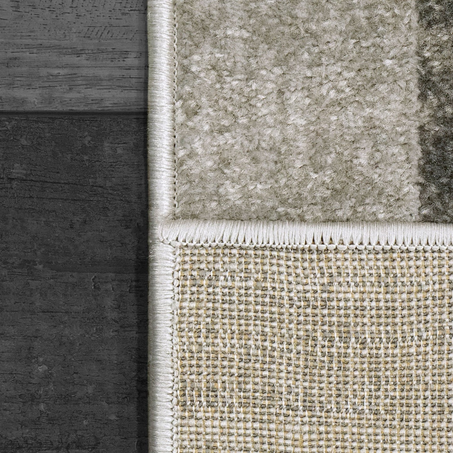 Dynamic Rugs Zahara 4413 Grey Charcoal Modern Machine-Made Rug