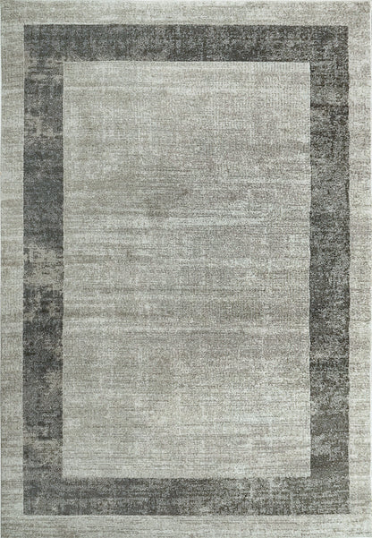 Dynamic Rugs Zahara 4413 Grey Charcoal Modern Machine-Made Rug