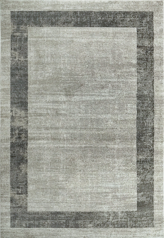 Dynamic Rugs Zahara 4413 Grey Charcoal Modern Machine-Made Rug