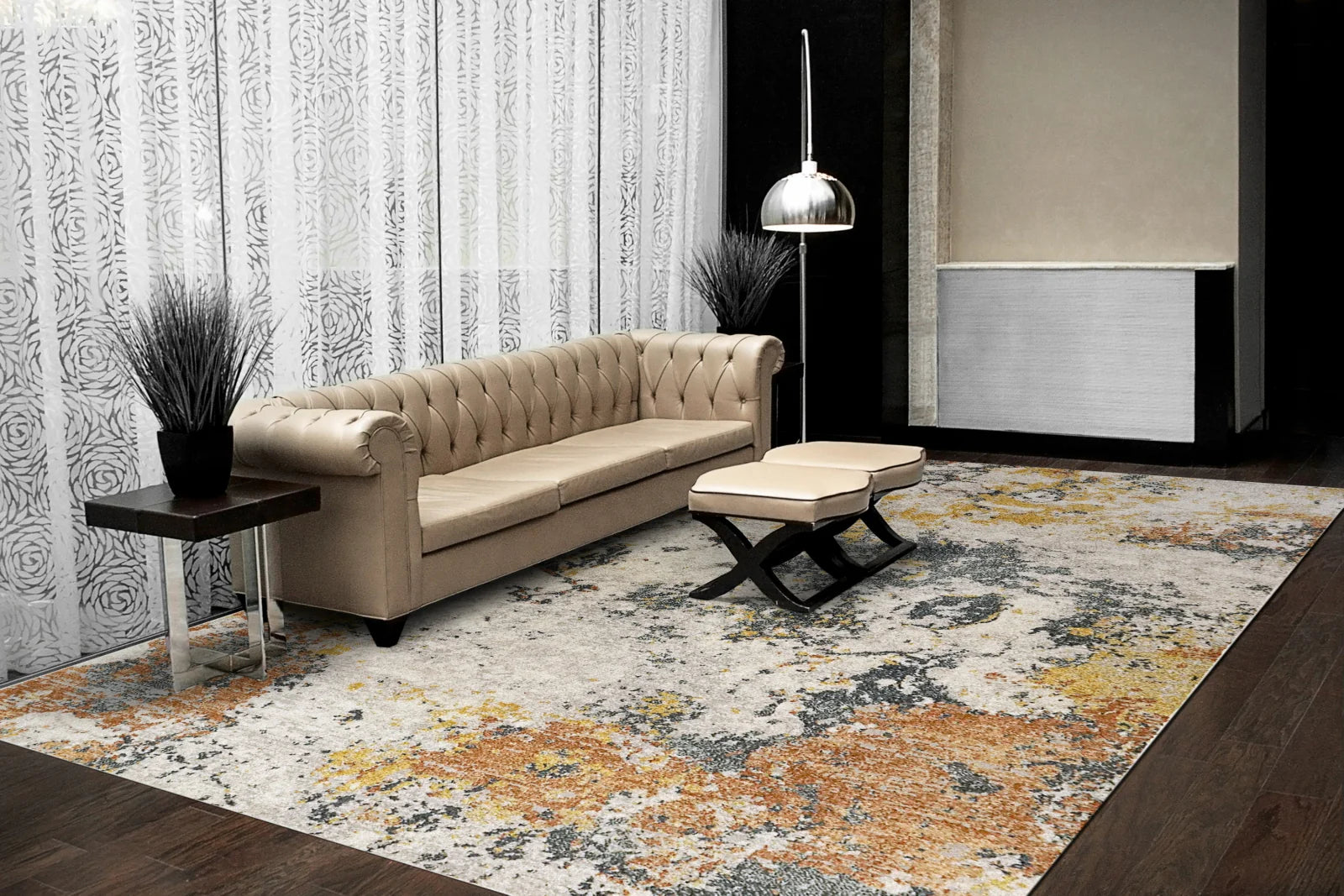 Dynamic Rug Michelle Dynamic Rugs Zahara 4414 Multi Modern Machine-Made Rug – Atlanta ...