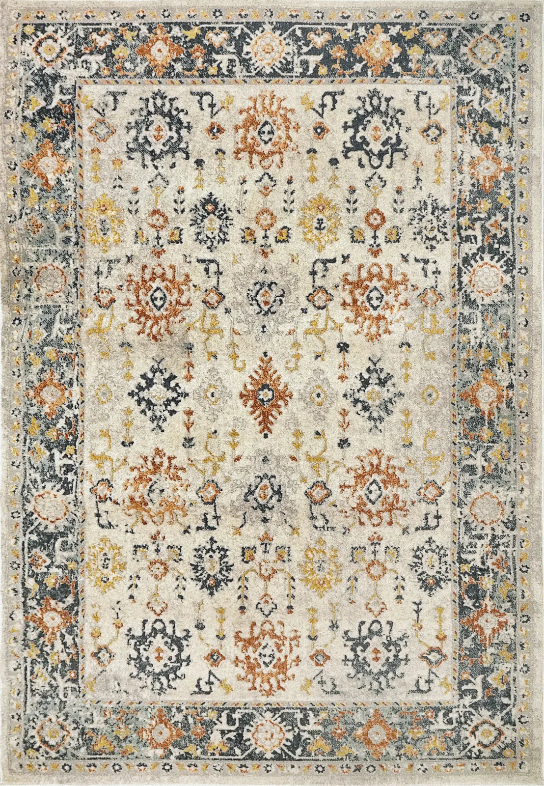 Dynamic Rugs Zahara 4417 Multi Traditional Machine-Made Rug