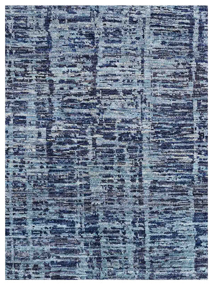 Artisan Essence  Teal  Contemporary Knotted Rug