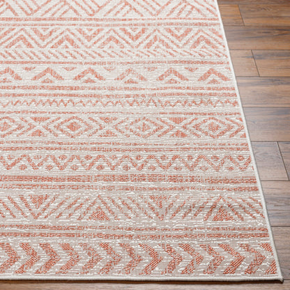 Surya Eagean EAG-2430 Rust Global Machinemade Rug