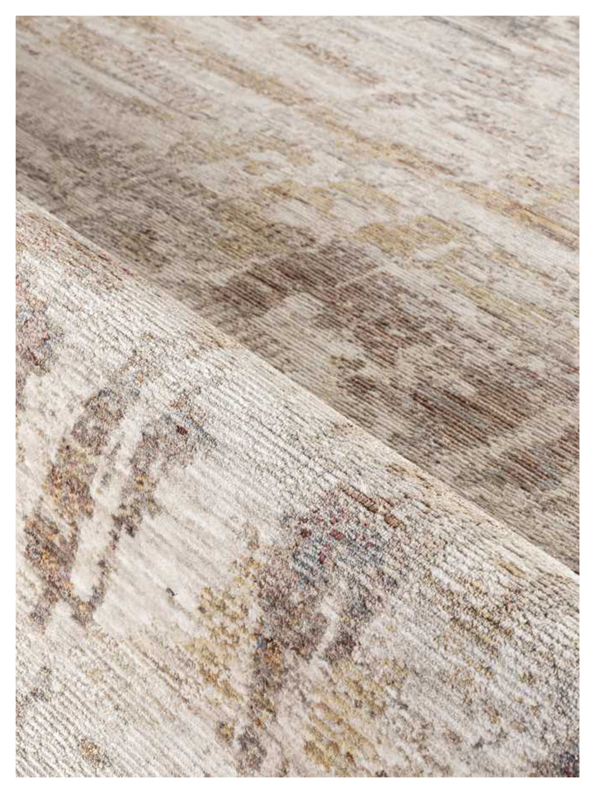 Limited Seattle SEA-502 Tan  Contemporary Machinemade Rug