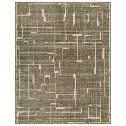 Surya Alma EDAL-2302 Olive  Contemporary Machine Woven Rug