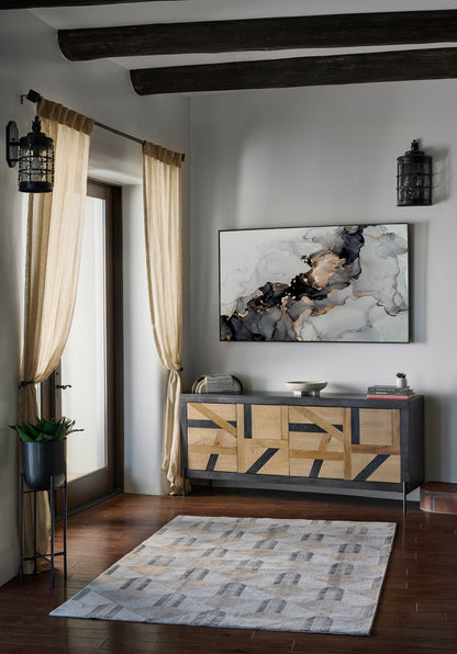 Momeni Edition  Charcoal  Contemporary